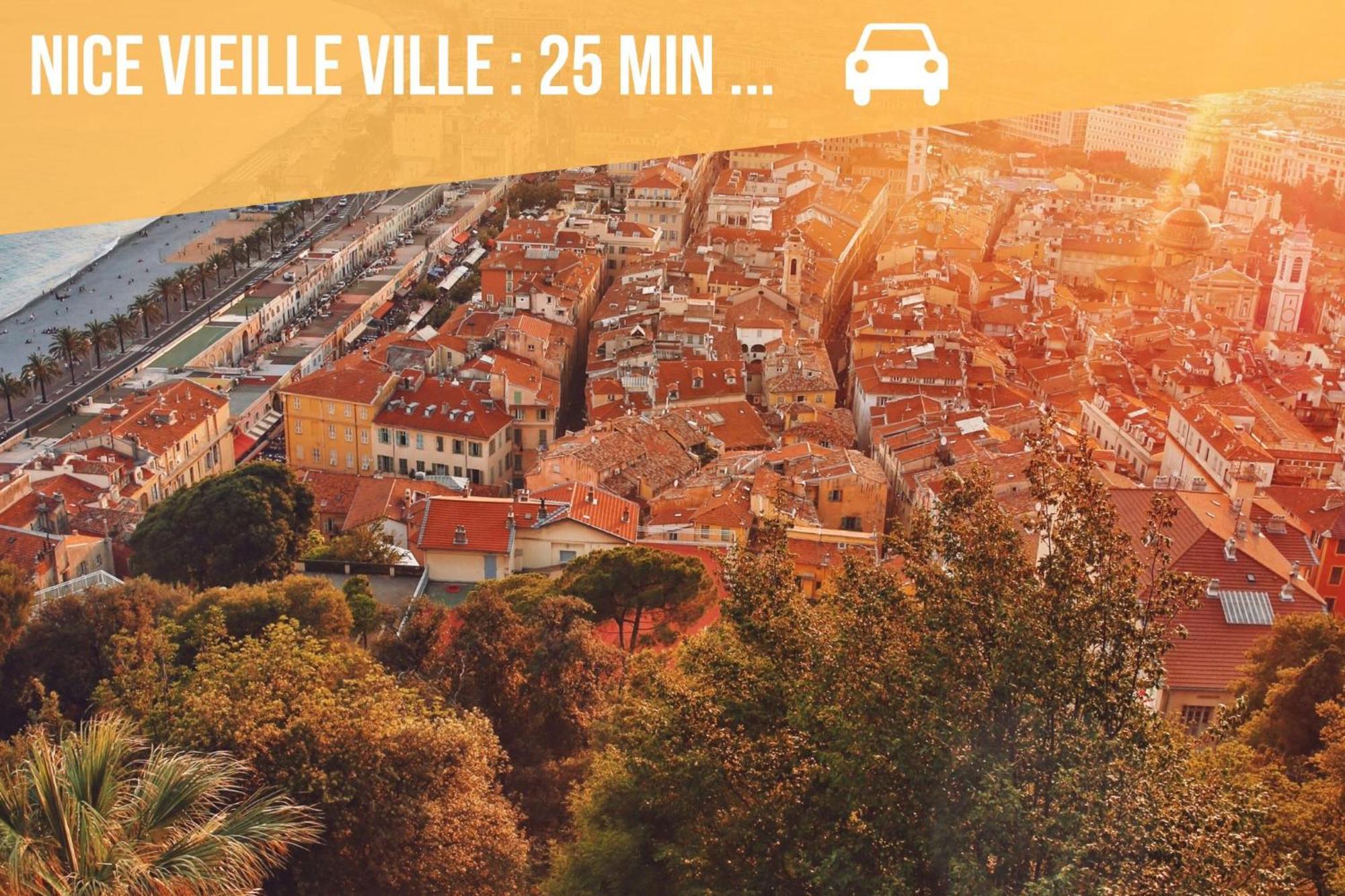 Appartement Vieux Village Villeneuve-Loubet Eksteriør bilde